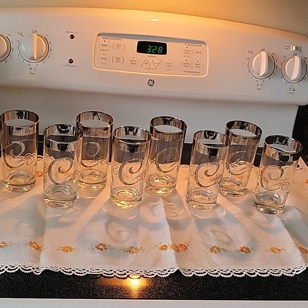 Queens Lusterware Tumblers